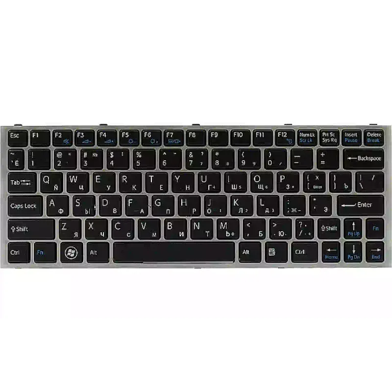 لوحة مفاتيح للكمبيوتر المحمول PowerPlant, Black (KB311934)