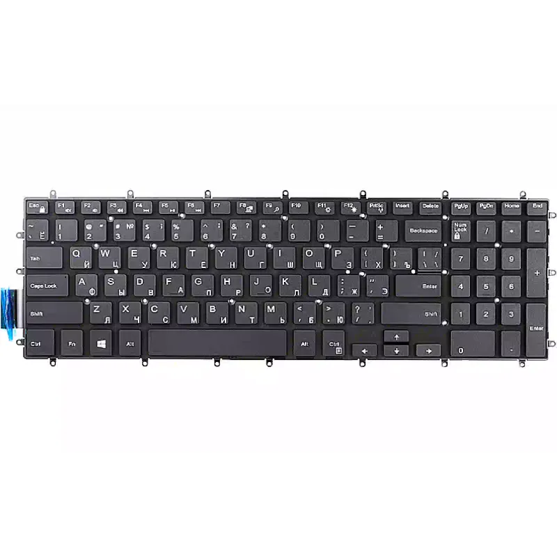 لوحة مفاتيح للكمبيوتر المحمول PowerPlant, Black (KB312221)