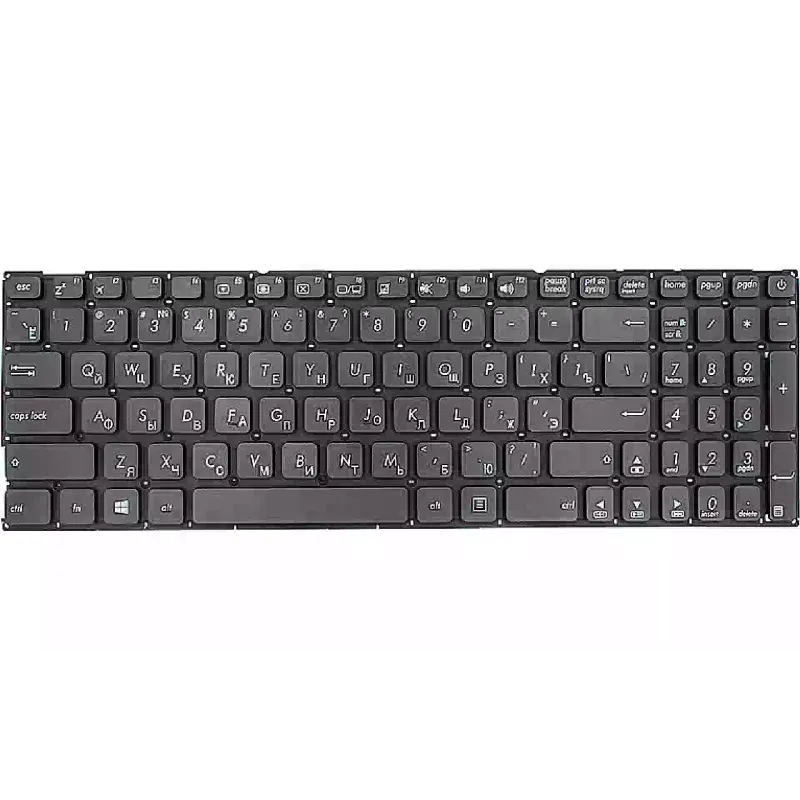 لوحة مفاتيح للكمبيوتر المحمول PowerPlant, Black (KB312597)