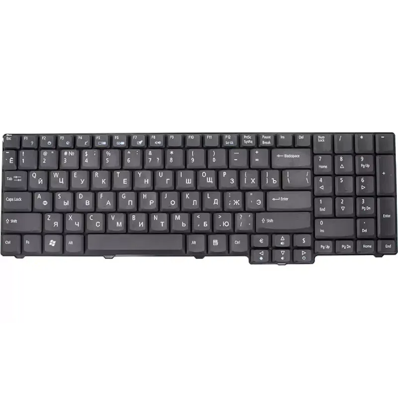 Teclado para portátil PowerPlant, Black (KB312634)