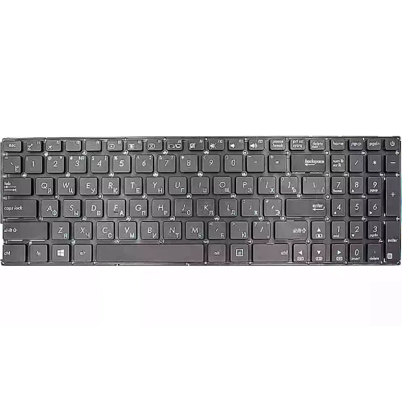 لوحة مفاتيح للكمبيوتر المحمول PowerPlant, Black (KB312658)