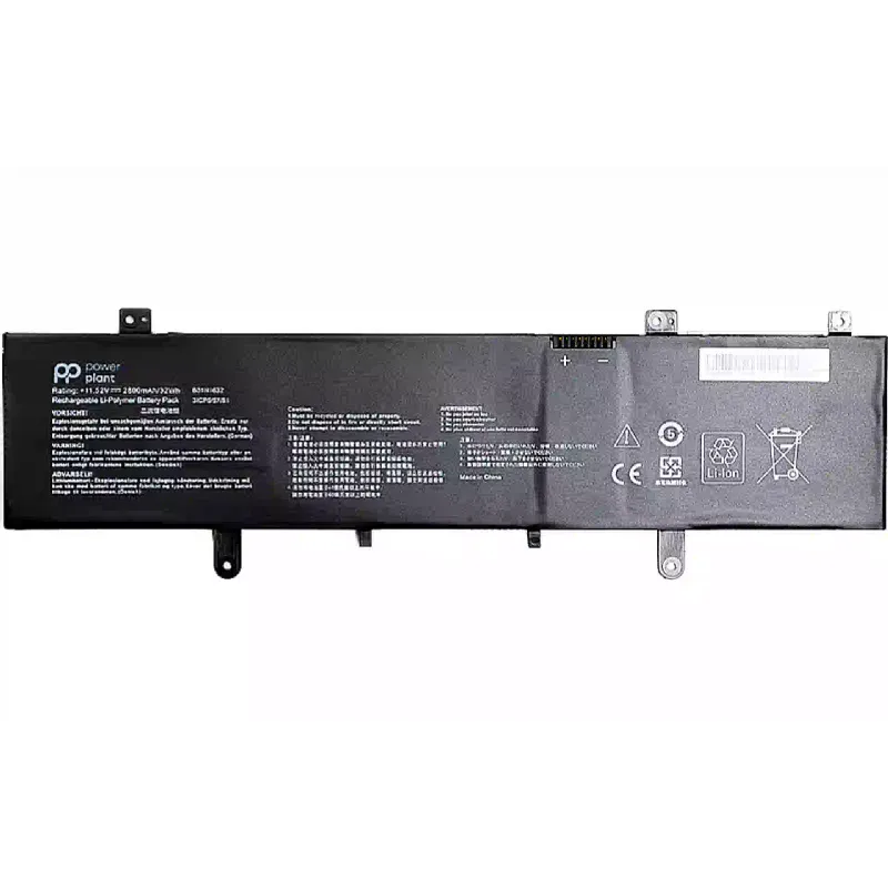 بطارية الكمبيوتر المحمول PowerPlant (NB431410)