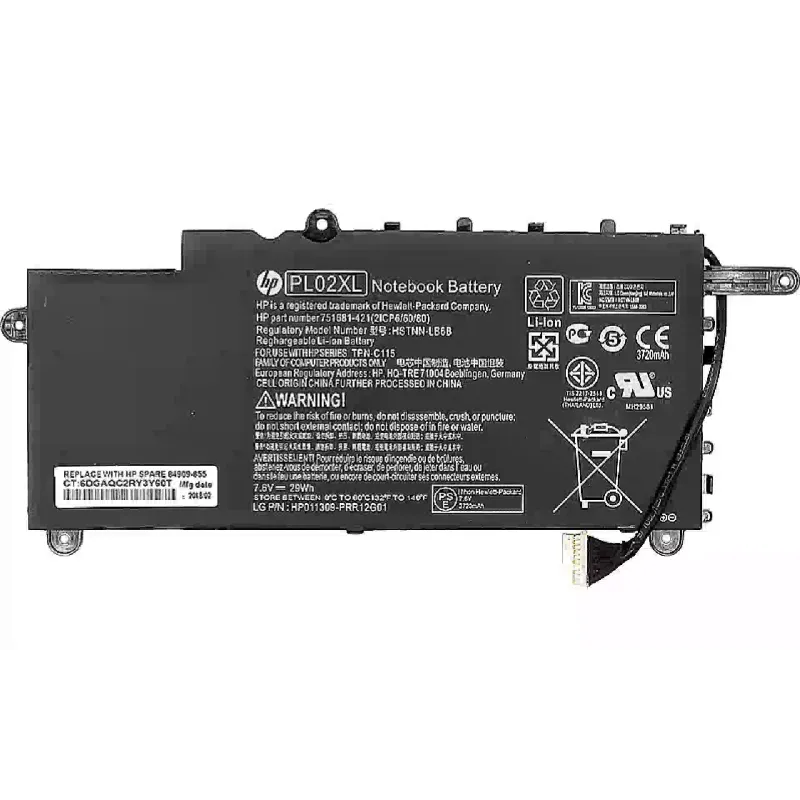 بطارية الكمبيوتر المحمول HP (NB460816)
