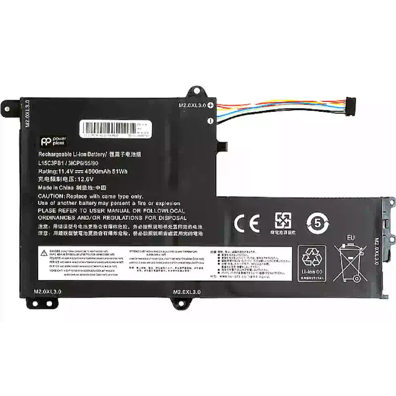 بطارية الكمبيوتر المحمول PowerPlant (NB480937)