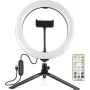 Λάμπα LED με δακτύλιο Puluz (PKT3082B)