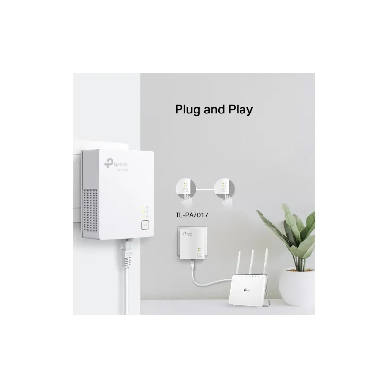 Napajalnik za električno omrežje TP-Link (TL-PA7017 kit)