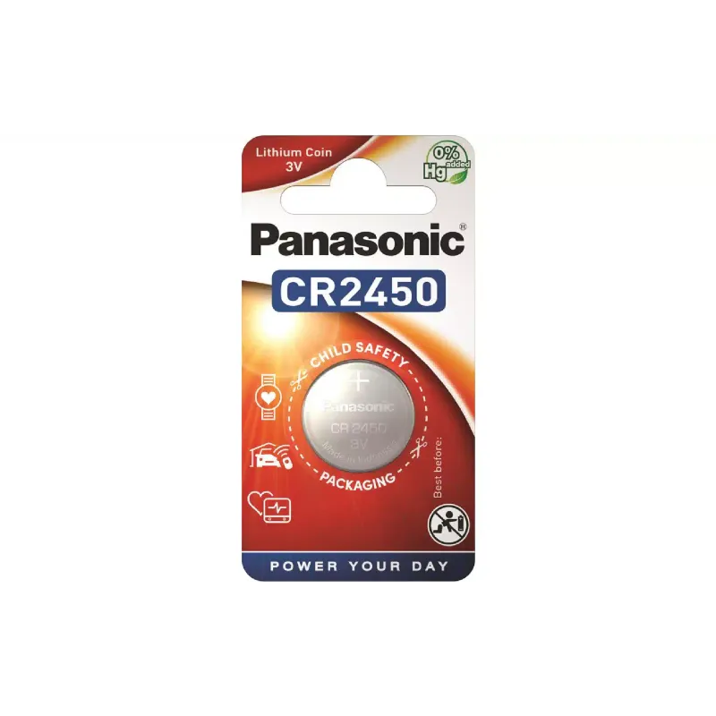 Батарейка Panasonic (CR-2450EL/1B)