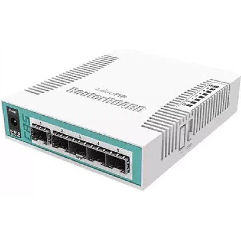 يُحوّل MikroTiK Cloud Router Switch 106-1C-5S (CRS106-1C-5S)