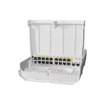 Комутатор MikroTiK  (CRS318-16P-2S+OUT)