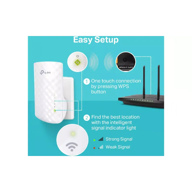 Amplificador de Wi-Fi TP-Link (RE220)