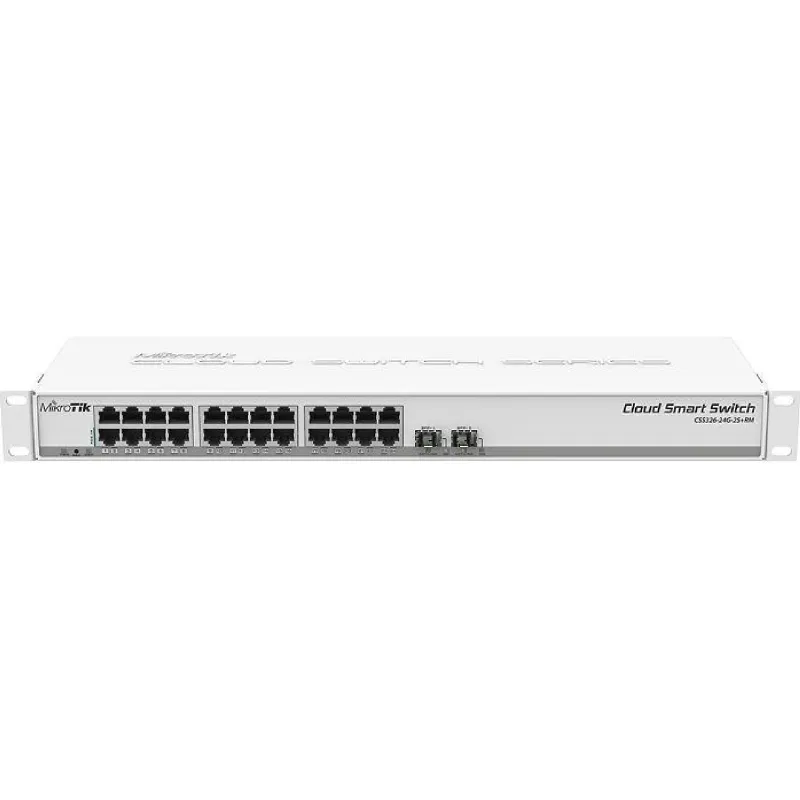 Превключвател MikroTiK (CSS326-24G-2S+RM)