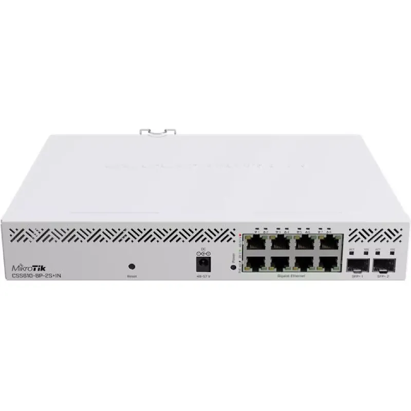 Превключвател MikroTiK (CSS610-8P-2S+IN)