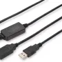 Удлинитель Digitus  Black (DA-73101)