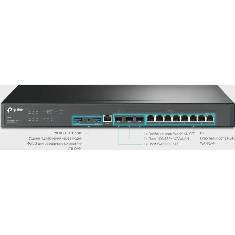 Router TP-Link  ER8411 (ER8411)