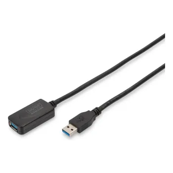 Подовжувач Digitus  Black (DA-73104)