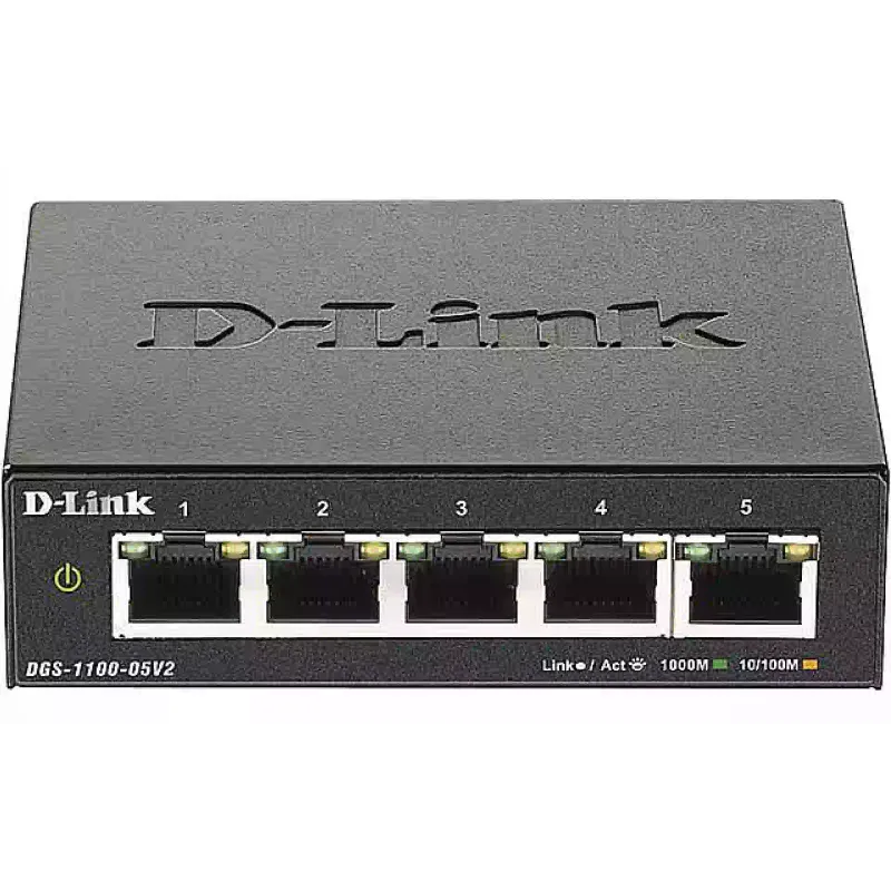 Превключвател D-Link (DGS-1100-05V2)
