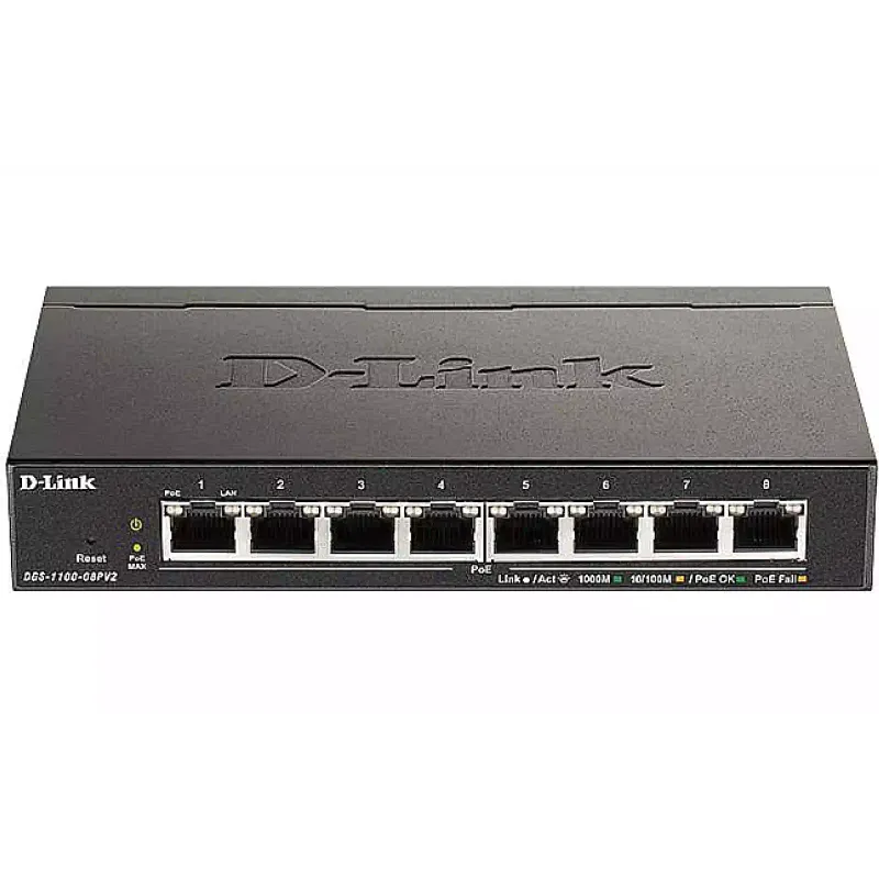 يُحوّل D-Link (DGS-1100-08PV2)