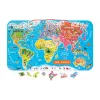 Mapa magnético do mundo Janod (J05504)