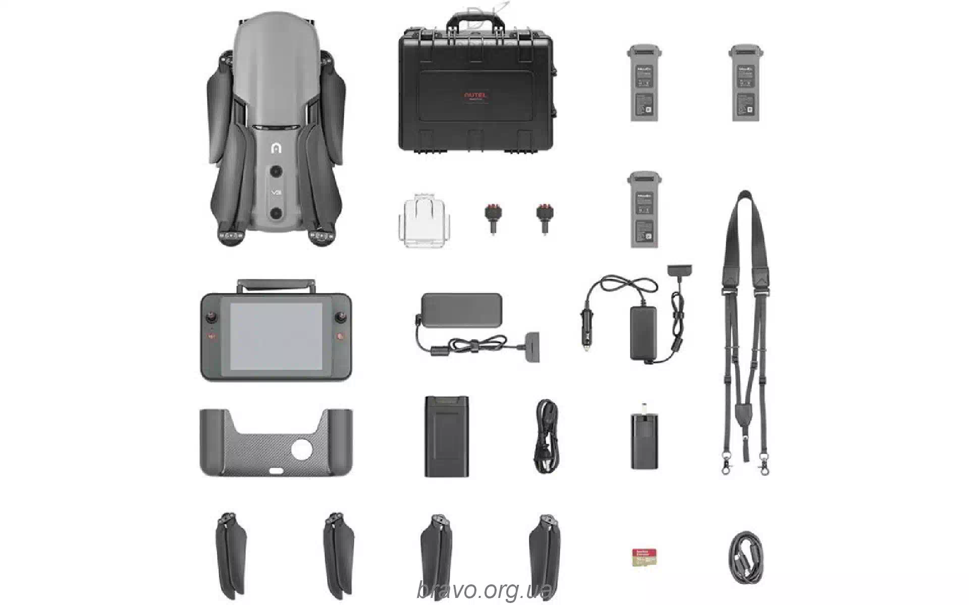 Дрон Autel Robotics EVO II Dual Rugged Bundle V3 ATTI, FCC, Anti-Interference 640T, Grey (102001752) Дрон Autel Robotics EVO II Dual Rugged Bundle V3 ATTI, FCC, Anti-Interference 640T, Grey (102001752)