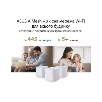 Sistema Wi-Fi Asus XD4 (90IG07M0-M03C40)