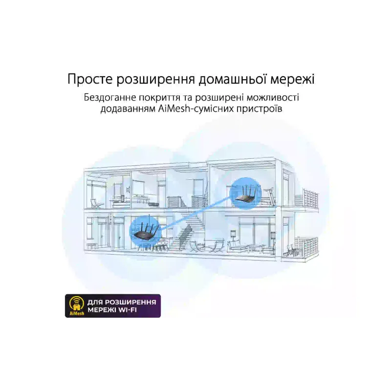 Рутер Asus RT-AX57 (90IG06Z0-M03C00)
