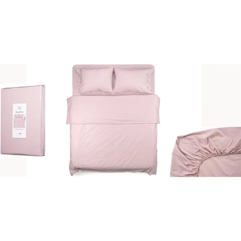 Sábana ajustable Ardesto Mix&Match, Light Pink (ART1820FSP)
