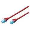 Patch cord Digitus  Red (DK-1512-010/R)