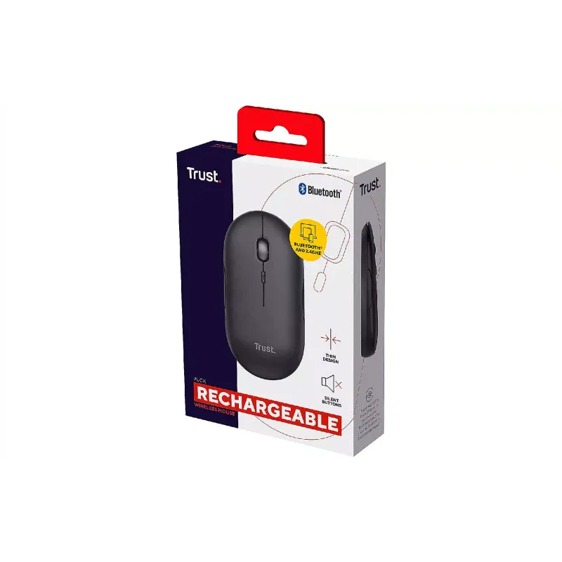 Мишка Trust, Black (24059_TRUST)