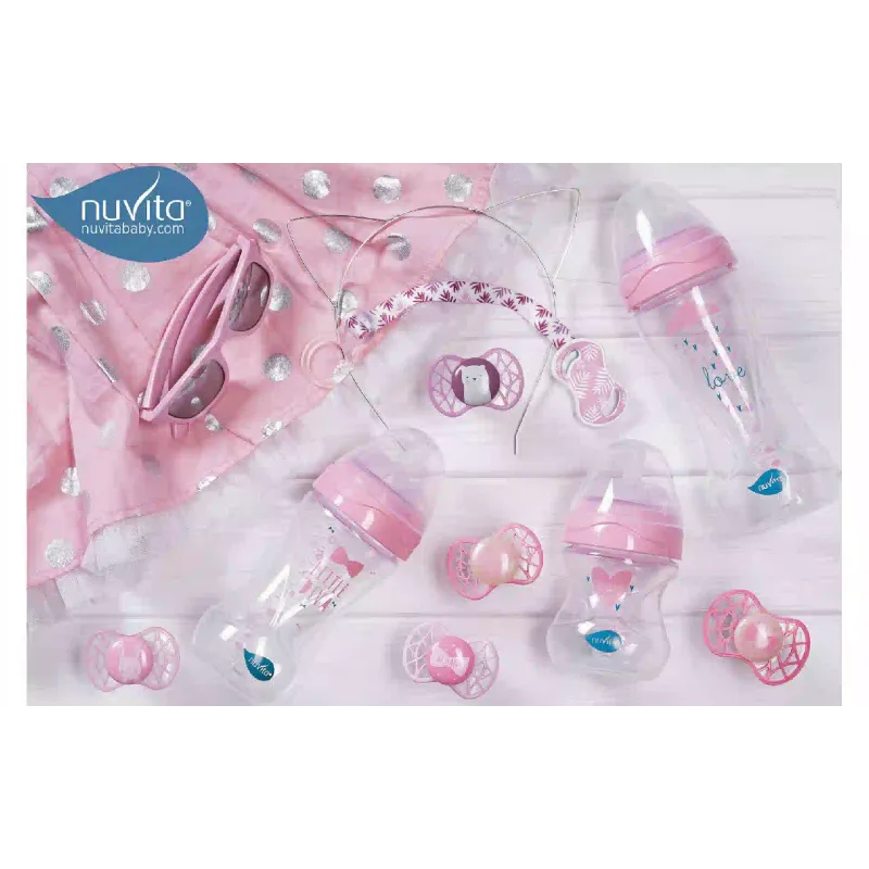 Шише за хранене Nuvita (NV6011ROSA)