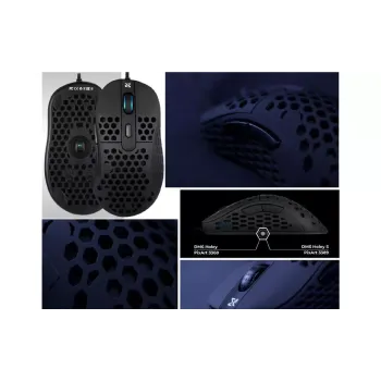 Ποντίκι  Dream Machines, Black (DM6_HOLEY)