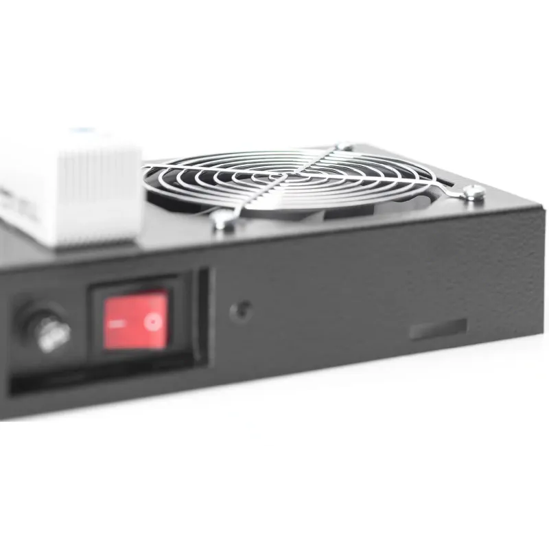 Блок вентиляторів Digitus  (DN-19FAN-2-WM-T-SW)