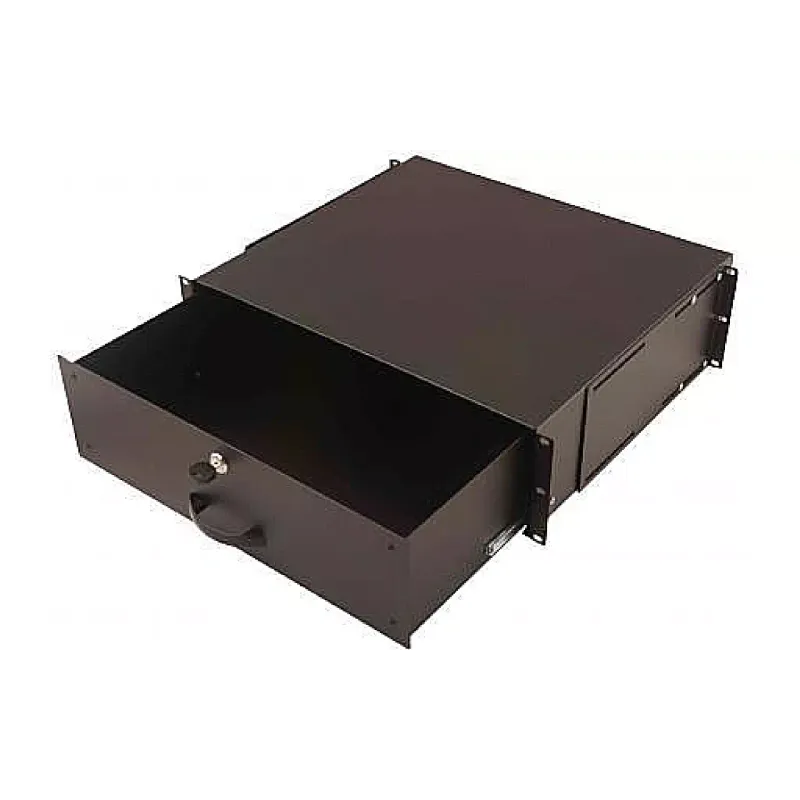 Кутия Digitus, Black (DN-19KEY-3U-SW)