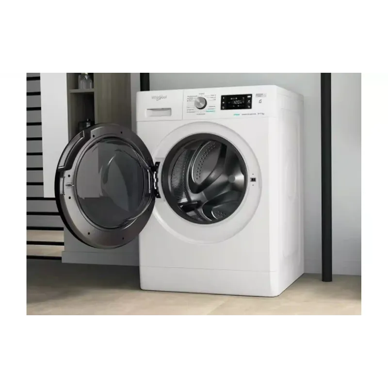 Πλυντήριο-στεγνωτήριο ρούχων Whirlpool, White (FFWDB976258BVUA)