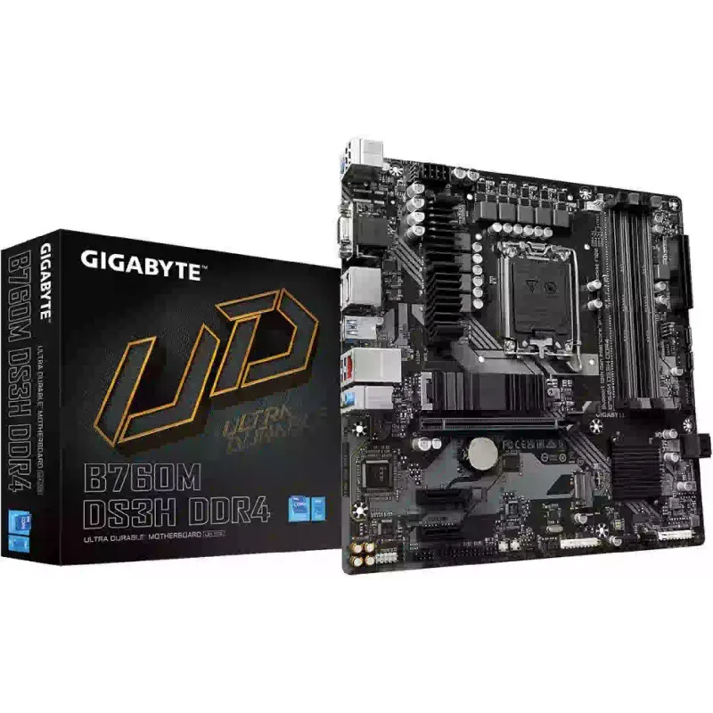 اللوحة الأم Gigabyte (B760M DS3H DDR4)
