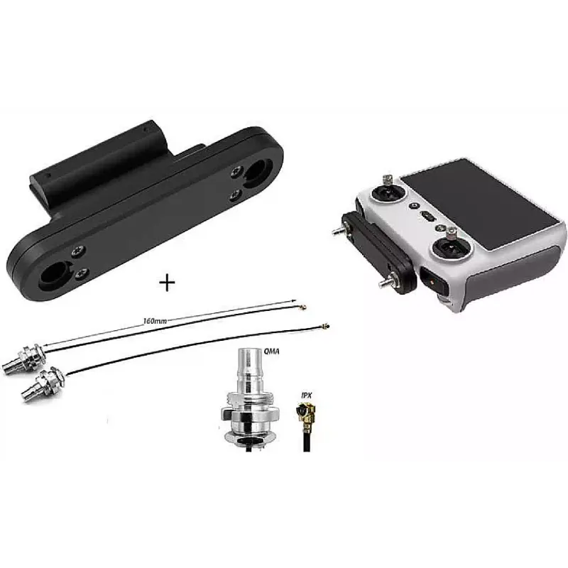 Mounting the antenna to the remote control Alientech (PROBK-DJIRC/PROQMA160IPX)