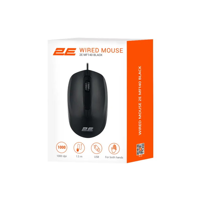 Mouse 2E  Black (2E-MF140UB)