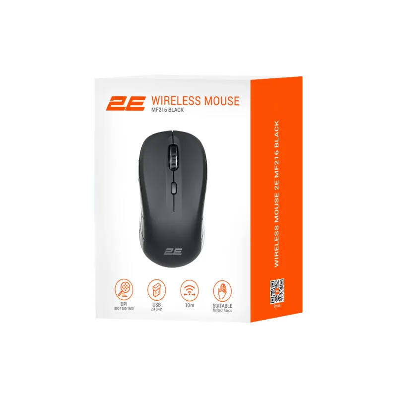 Mouse 2E  Black MF216 (2E-MF216WB)