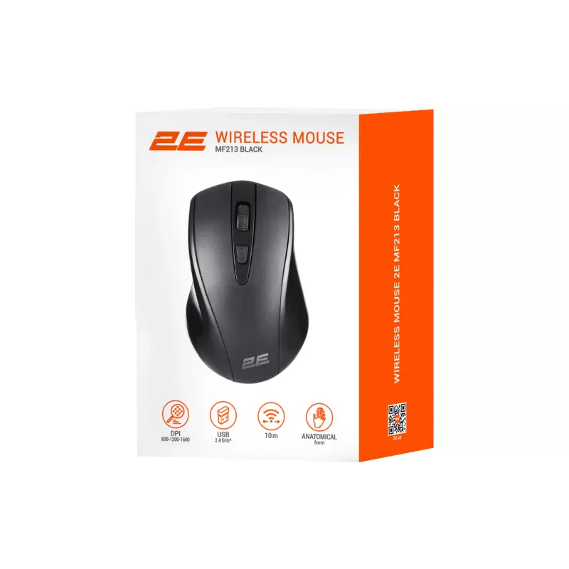 Mouse 2E  Black (2E-MF213WB)