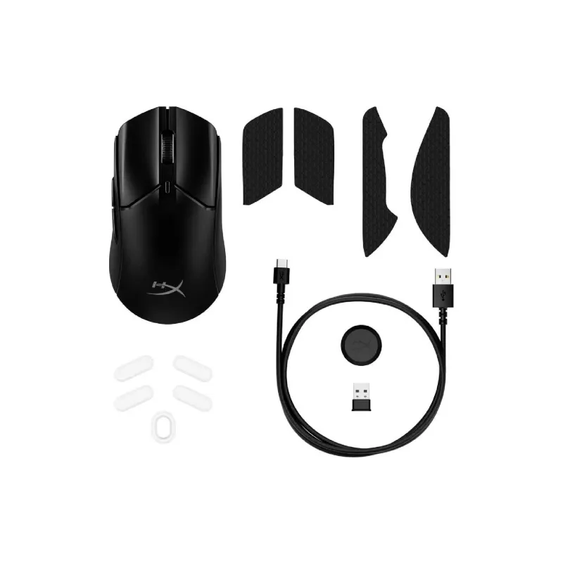 Rato HyperX Pulsefire Haste 2, Black (6N0B0AA)
