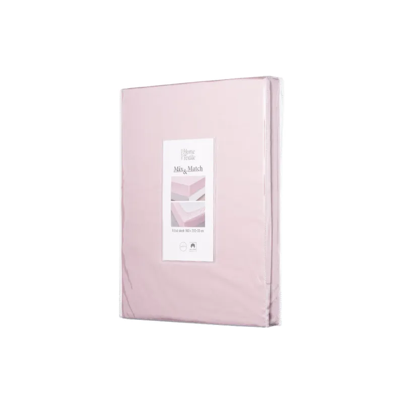 Чаршаф с прилепнало покритие Ardesto Mix&Match, Light Pink (ART1620FSP)