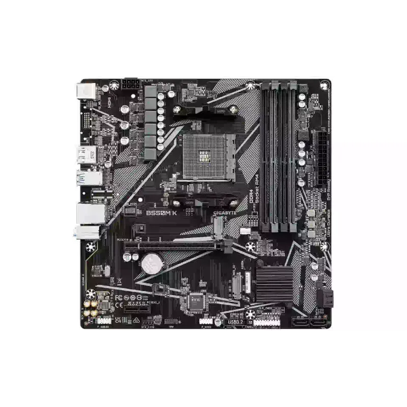 Placa-mãe Gigabyte B550 (B550M K)