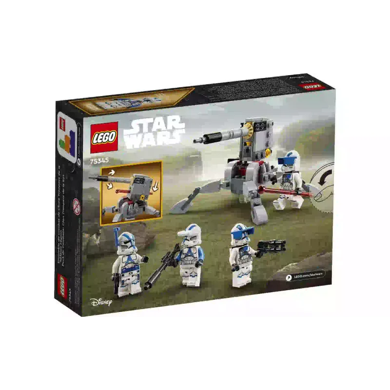 Konstruktor LEGO Star Wars 501st Clone Troopers Battle Pack (75345)