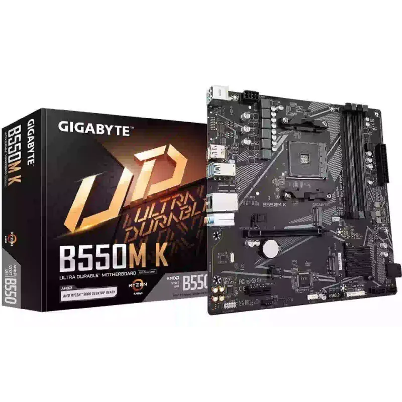 Placa-mãe Gigabyte B550 (B550M K)