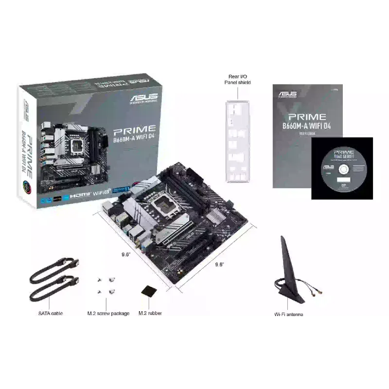 اللوحة الأم Asus Prime B660M-A (90MB1AE0-M1EAY0)