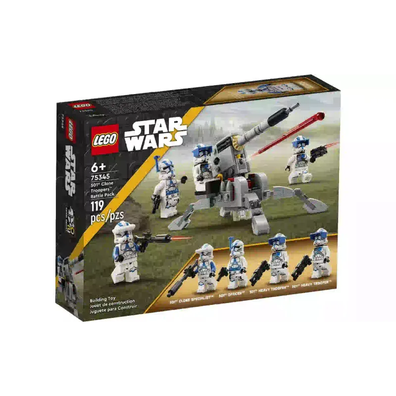 Konstruktor LEGO Star Wars 501st Clone Troopers Battle Pack (75345)