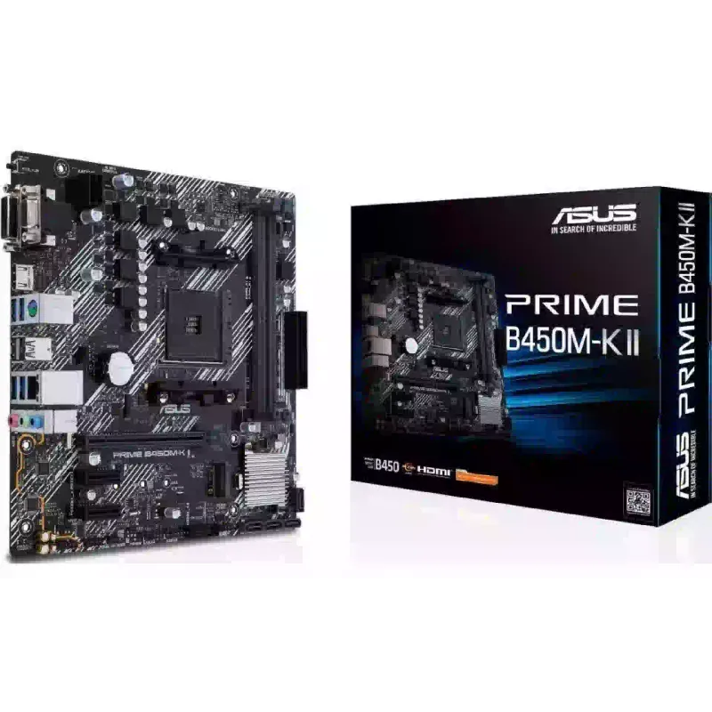 اللوحة الأم Asus Prime B450M-K II (90MB1600-M0EAY0)