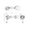 Шлифовъчна машина Metabo (602249650)