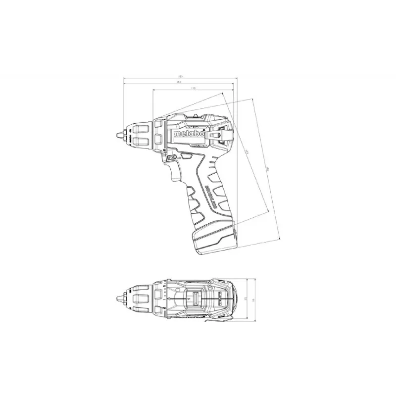 Шуруповерт-дриль Metabo (601721500)