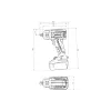 مفتاح التأثير Metabo (602205890)