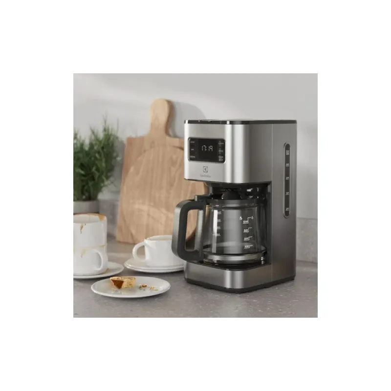 Кофеварка капельная Electrolux, молотый кофе, 1375 мл (E5CM1-6ST)